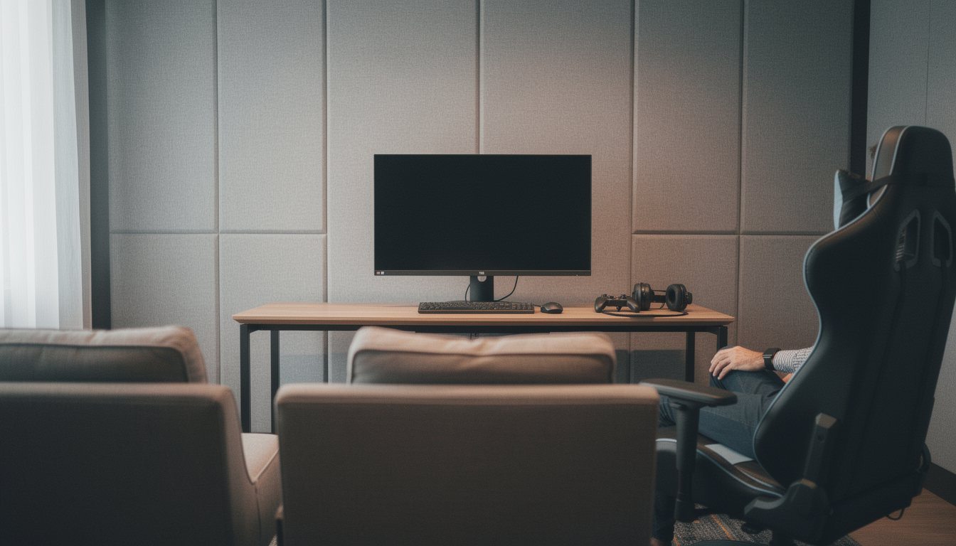Comfortable Private Gaming Booths